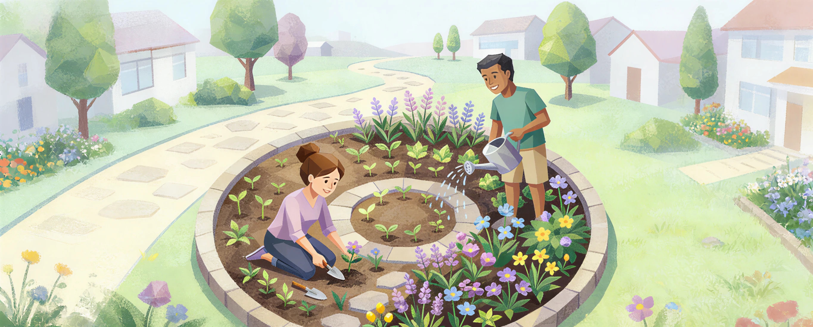 Relationship Garden illustration
